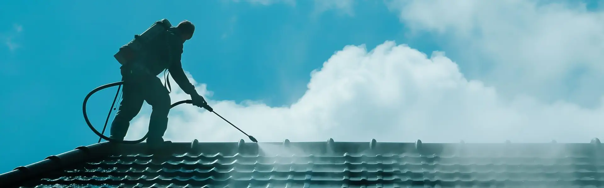 Démoussage et Nettoyage sur Toiture et Façade